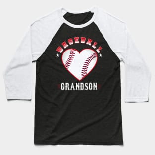 Grandson Baseball Team Family Matching Gifts Funny Sports Lover Player Baseball T-Shirt